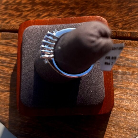 Dazzling Tanzanite Ring in Sterling Silver - 1.0 Cwt, Size 7
Make an Offer. - Picture 5 of 13